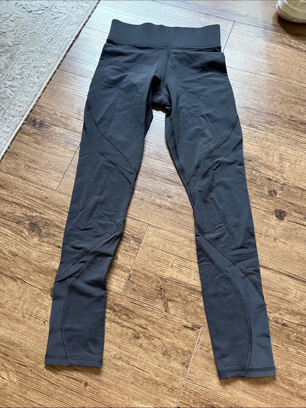 Michi Black Mesh Leggings
